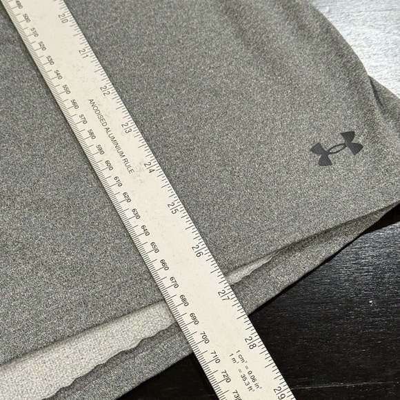 Under Armour Women's UA ColdGear 1/4 Zip Gray Baselayer Shirt Large - Picture 11 of 12